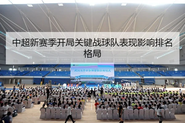 中超新赛季开局关键战球队表现影响排名格局